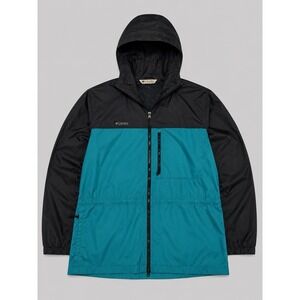 Vintage 90s Columbia Hooded Windbreaker Jacket Men's XL Full Zip Retro Outdoor